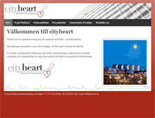 Tablet Screenshot of cityheart.se